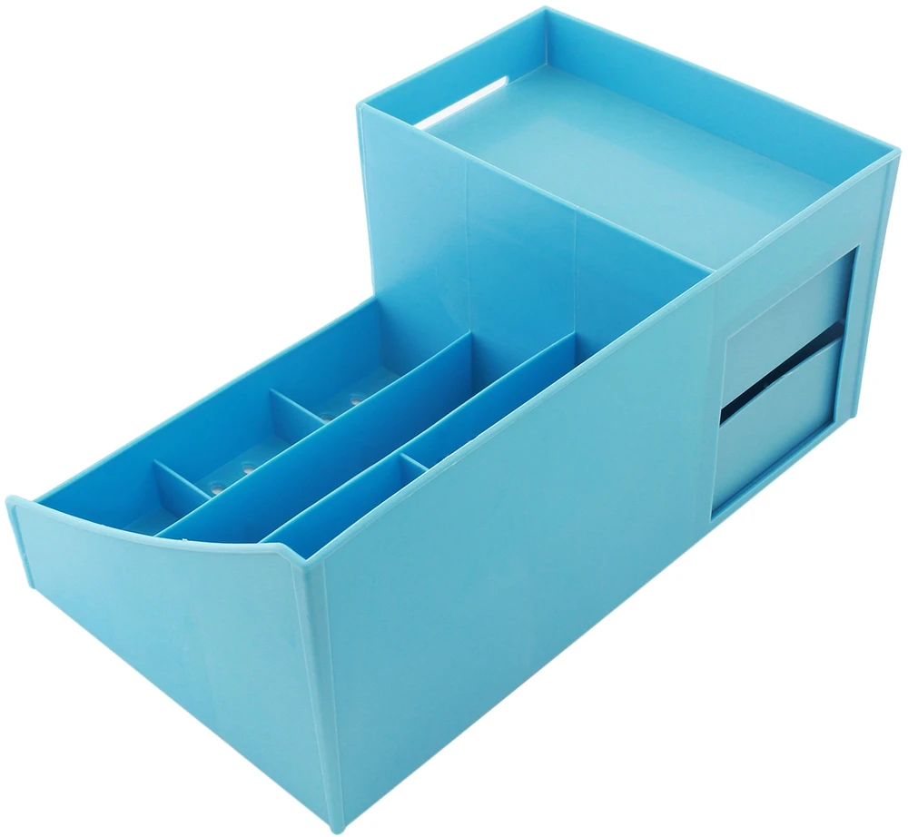 Da59 Stalinis organizatorius su dviem stalčiais, 27x11,5x16 cm