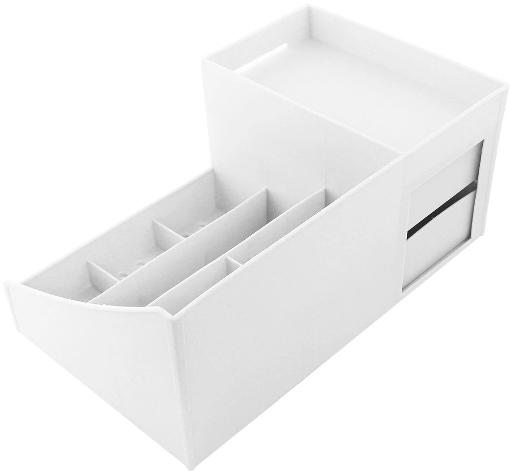 Da59 Stalinis organizatorius su dviem stalčiais, 27x11,5x16 cm