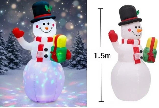 ATL DA798 Pompowany bałwan led 150cm