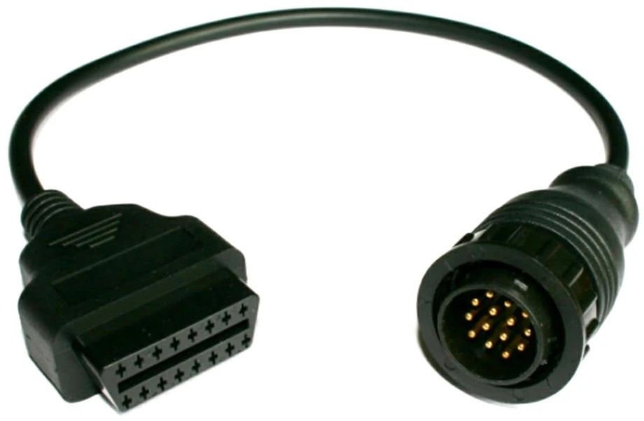 KB6 Automobilio adapteris OBDII TO BENZ 14PIN