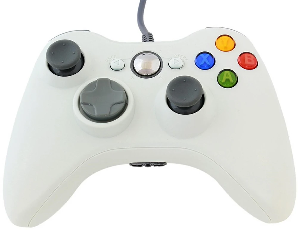 Kx13A Žaidimų valdiklis XBOX/PC DUAL SHOCK baltas