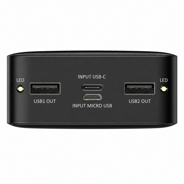 US16 išorinė baterija 20000 mAh 22,5 W QC PD USB