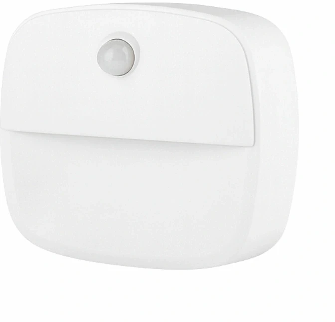 ZD156 LED naktinė lemputė su judesio jutikliu, 3000K, 6x4x2 cm, balta