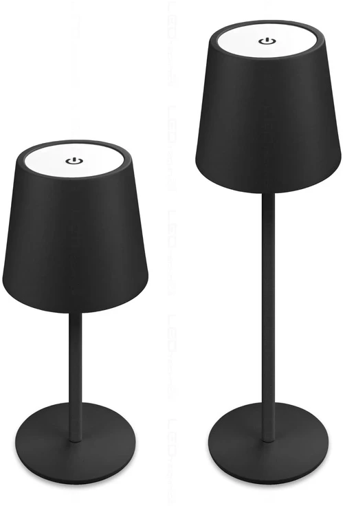 ATL ZD173A Bezprzewodowa nocna lampka biurkowa juoda