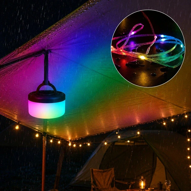 ATL ZD209 Lampa led girlanda na rolce 10m akumuliatorinė