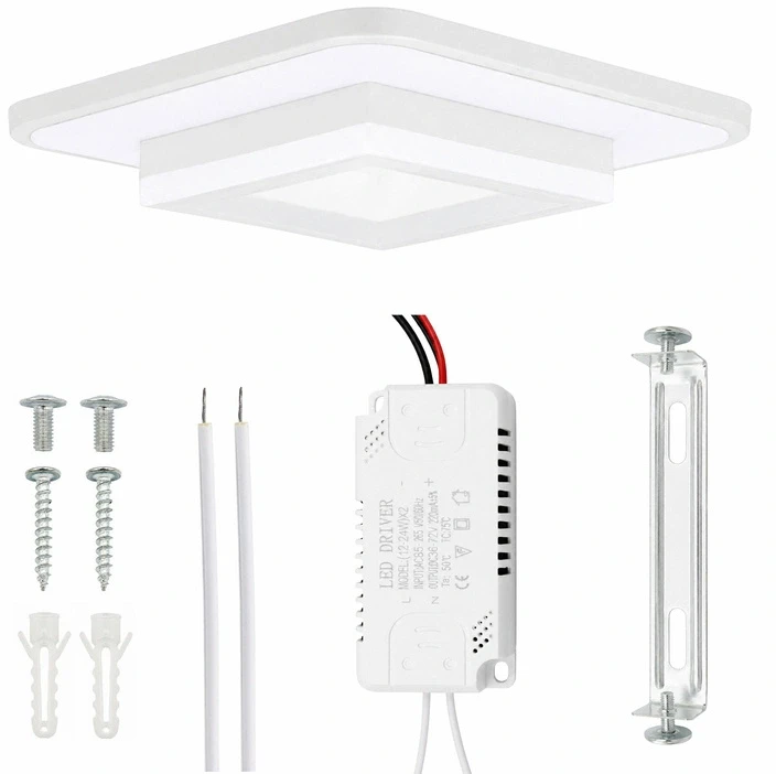 ATL ZD213A Lampa sufitowa plafon led balta