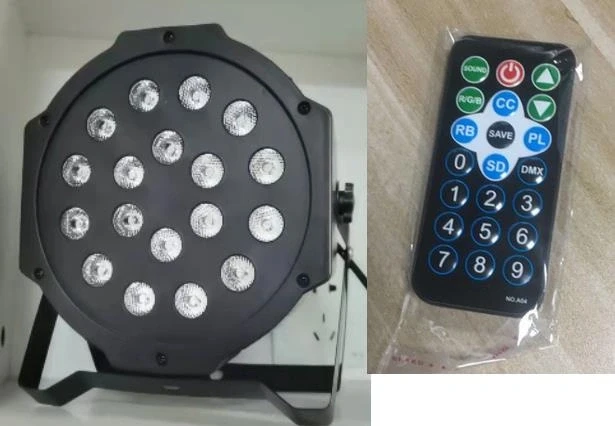 ATL ZD64B Spalvų fonas 18 RGB LED + pultelis