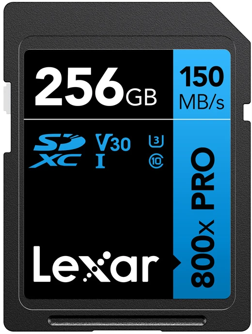 Lexar | Atminties kortelė | Professional 800x PRO | 256 GB | SDXC | Flash atminties klasė UHS-I