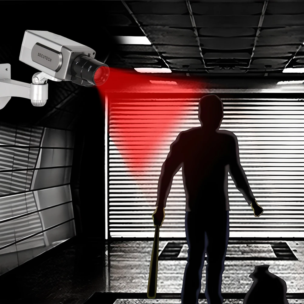 Atrapa Netikras fotoaparatas su išoriniu diodu XXL