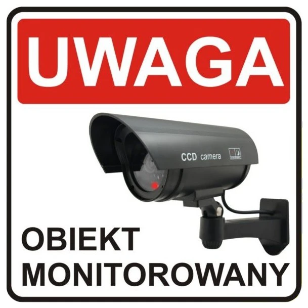 Atrapa MACLEAN IR1100 S CE IR1100S apsaugos kamera Dummy IR LED sidabrinis
