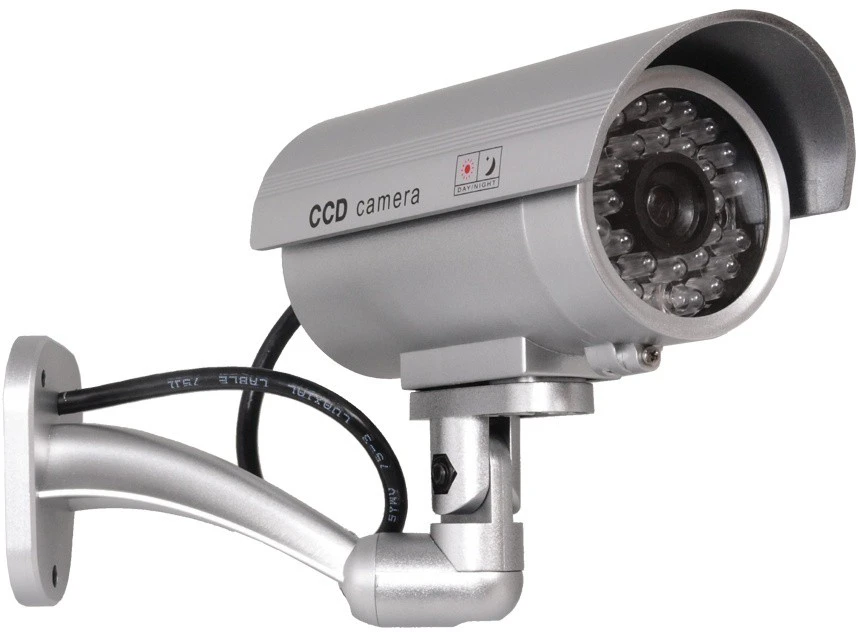 CEE MACLEAN IR9000 S CE IR9000S apsaugos kamera Dummy IR LED, sidabrinis