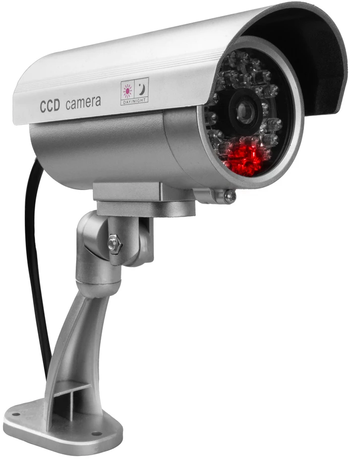 CEE MACLEAN IR9000 S CE IR9000S apsaugos kamera Dummy IR LED, sidabrinis