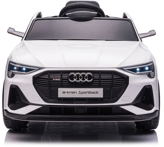 Lean Cars Baltas Audi E-Tron QLS-6688 elektrinis automobilis