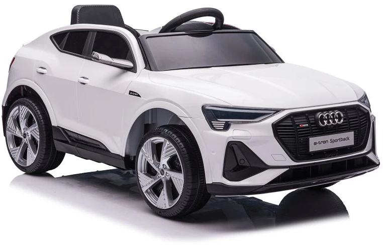 Lean Cars Baltas Audi E-Tron QLS-6688 elektrinis automobilis