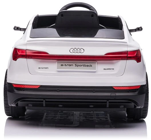 Lean Cars Baltas Audi E-Tron QLS-6688 elektrinis automobilis