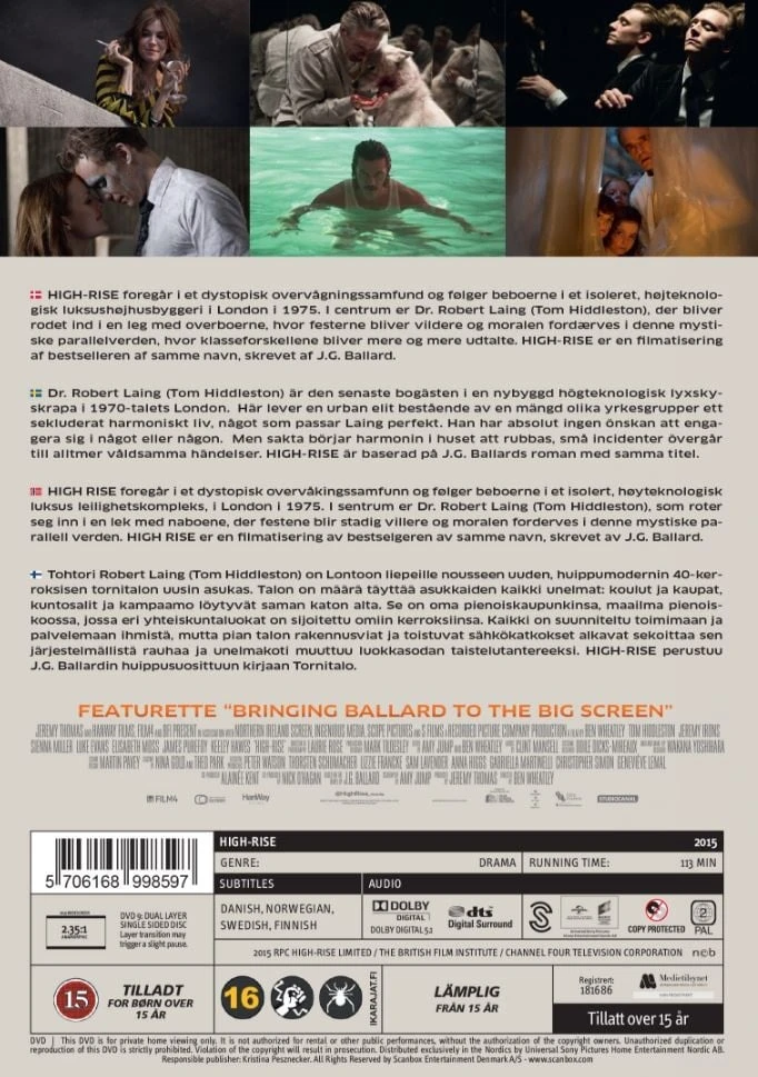 Aukštas pastatas – DVD