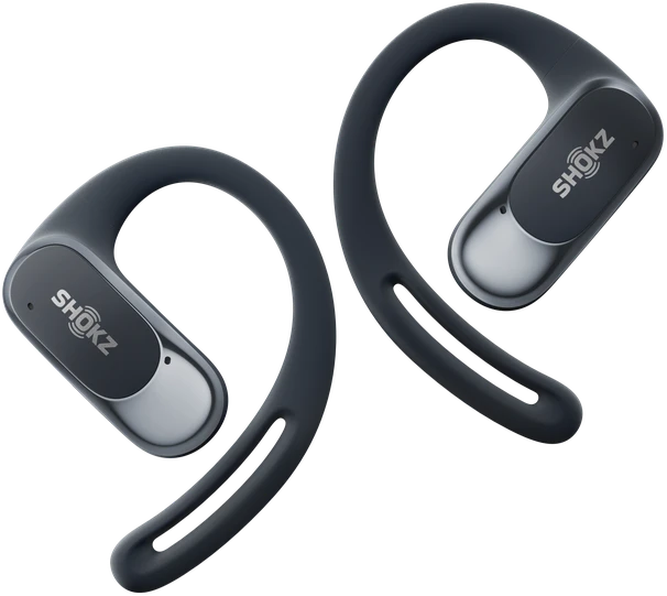 Ausinės Shokz OpenFit Air, Juodos spalvos