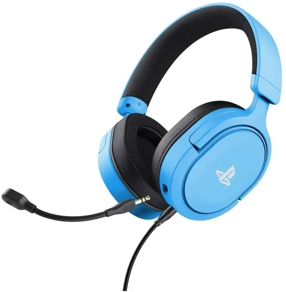 Trust GXT 498B FORTA PS5 žaidimų ausinės | Mėlynos