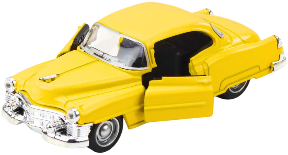 Lean Toys Klasikinis metalinis automobilis 1:32 su pavara ir atidaromomis durelėmis