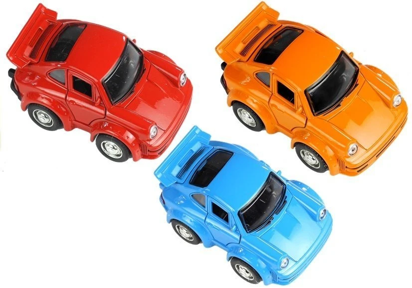 Lean Toys Metalinis automobilis su garsais