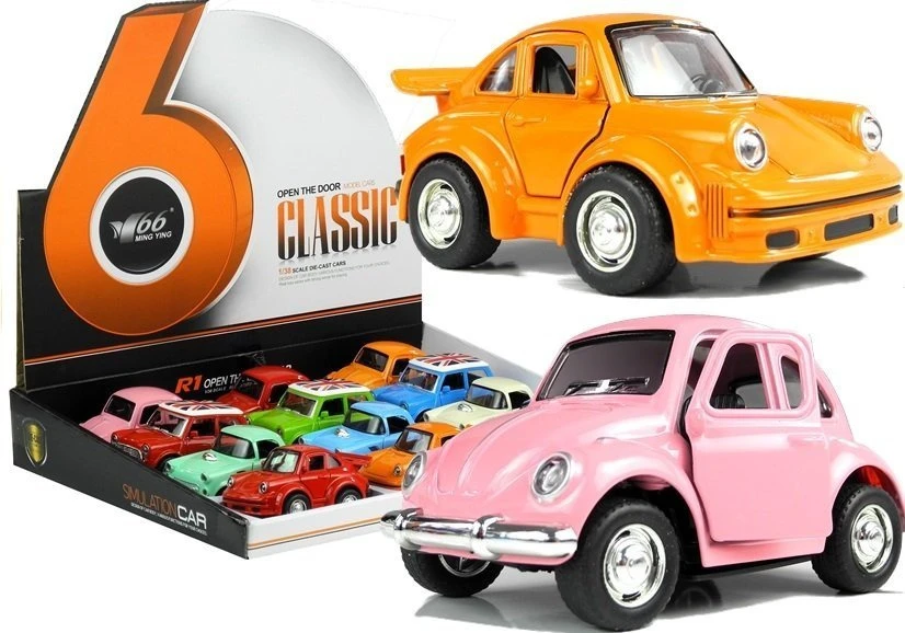 Lean Toys Metalinis automobilis su garsais