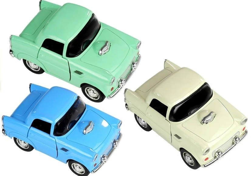 Lean Toys Metalinis automobilis su garsais