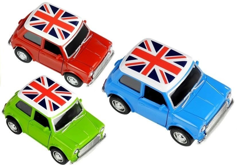 Lean Toys Metalinis automobilis su garsais