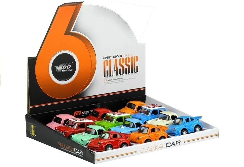 Lean Toys Metalinis automobilis su garsais