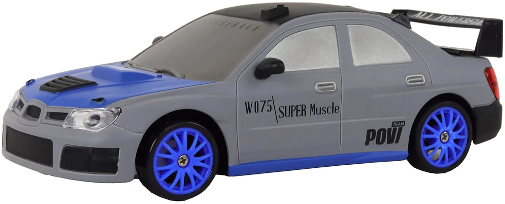 Lean Toys Pilkas R/C sportinis automobilis 1:24 – keičiamų ratų komplektas