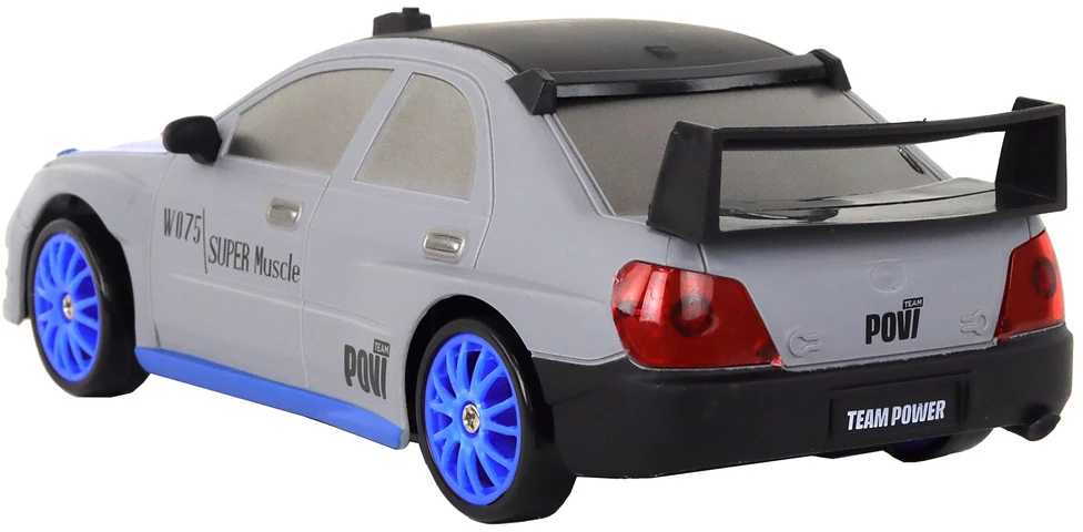 Lean Toys Pilkas R/C sportinis automobilis 1:24 – keičiamų ratų komplektas