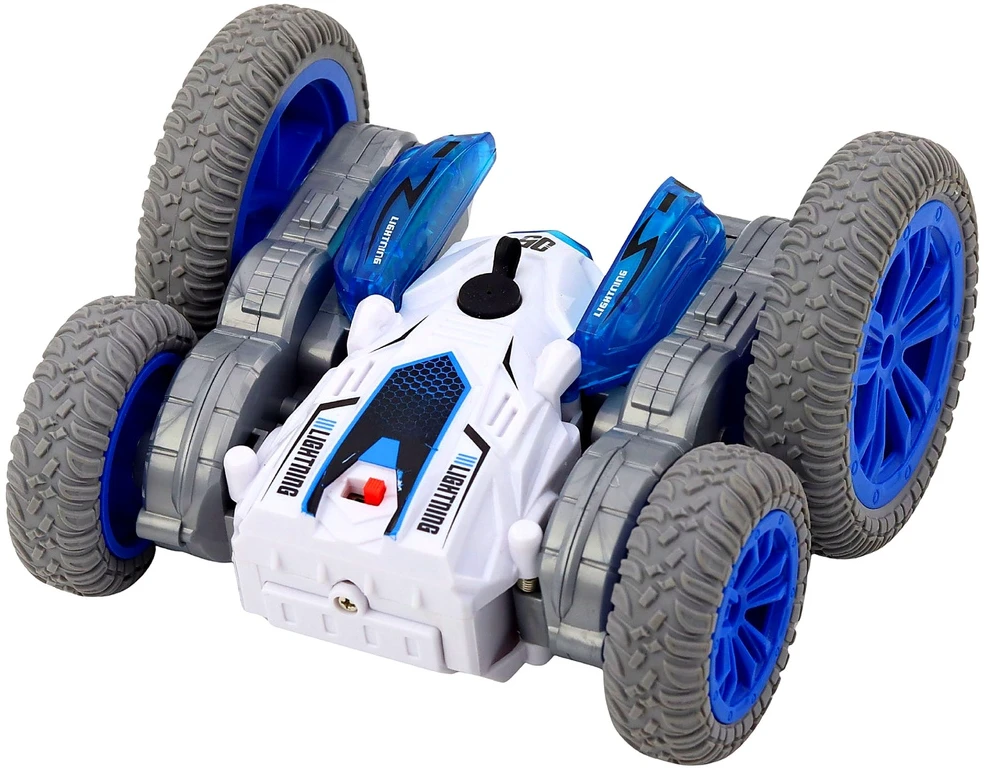 Lean Toys Nuotoliniu būdu valdomas triukų automobilis su šviesos efektais