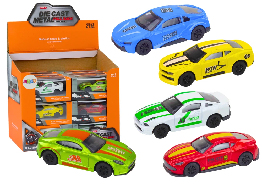 Lean Toys 1:43 metalinis automobilis