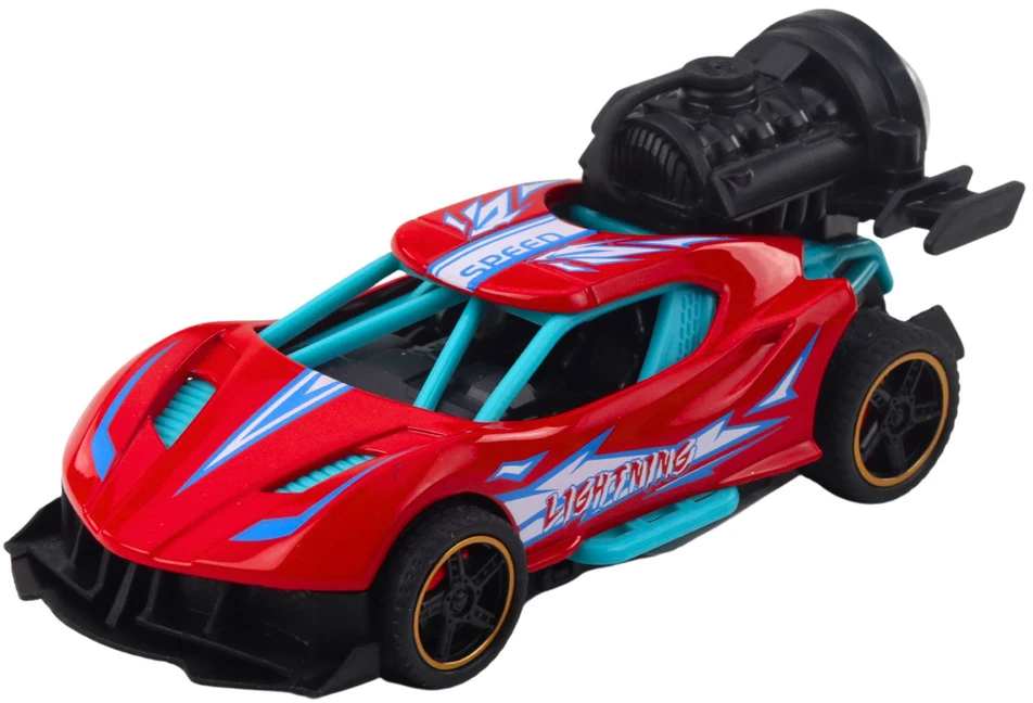 Lean Toys Sportinis automobilis su šviesomis, garsais ir dūmų efektu 1:36