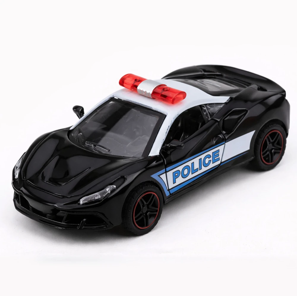 Lean Toys Policijos automobilis 1:43