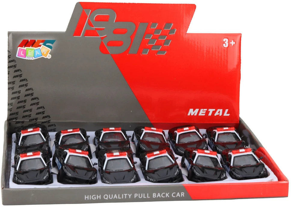 Lean Toys Policijos automobilis 1:43