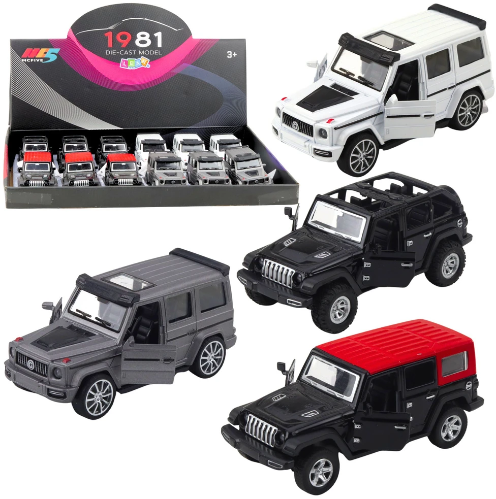 Lean Toys Visureigis Metalinis 1:36, Traukiamasis Mechanizmas, Atidaromos Durys