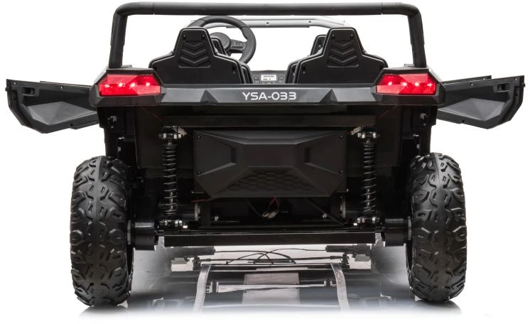 Lean Cars Elektromobilis Buggy A033 4x4 24V, baltas