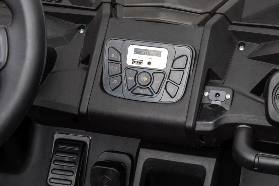 Lean Cars Elektromobilis Buggy A033 4x4 24V, baltas