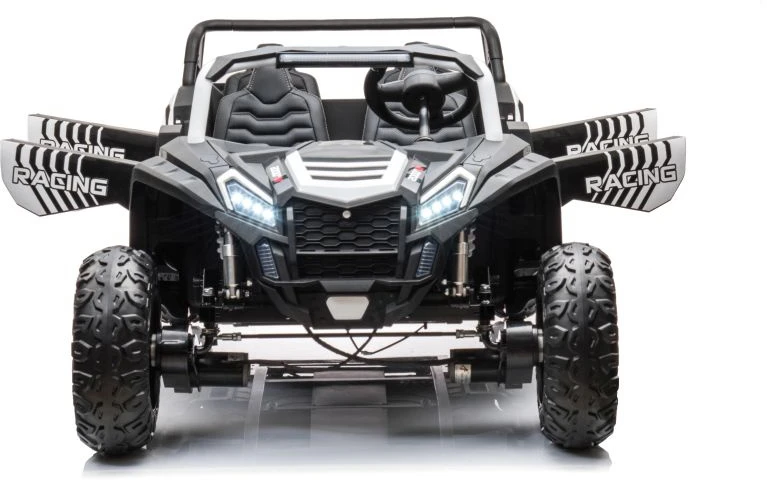 Lean Cars Elektromobilis Buggy A033 4x4 24V, baltas