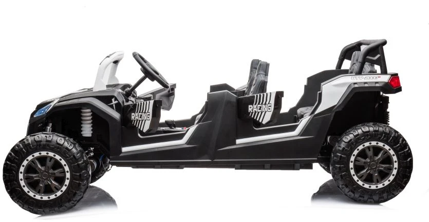 Lean Cars Elektromobilis Buggy A033 4x4 24V, baltas