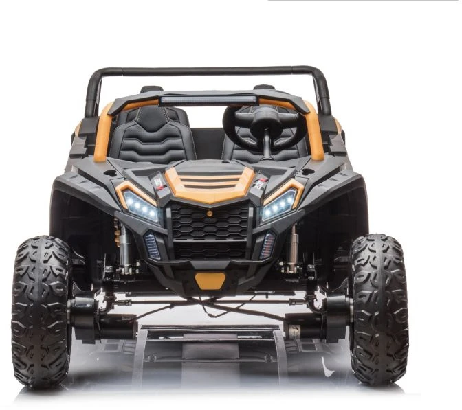 Lean Cars Keturvietis vaikiškas elektromobilis Buggy A033, auksinis