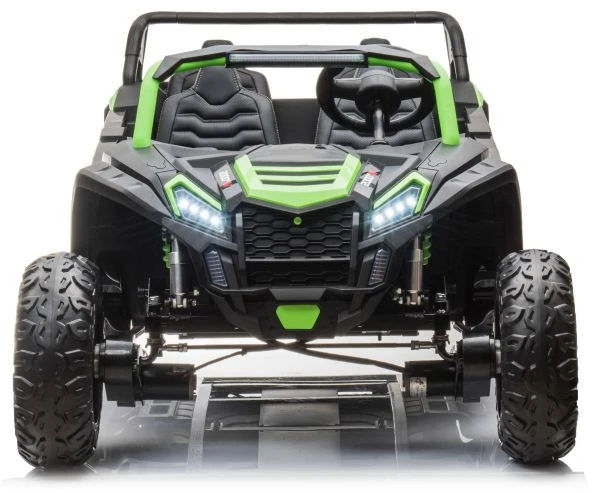 Lean Cars Elektromobilis Buggy A033 4x4 24V, žalias