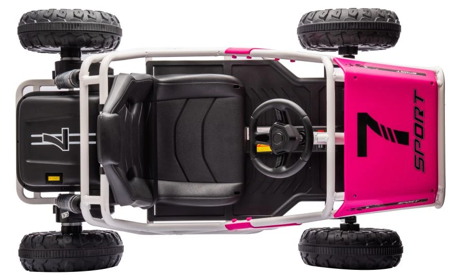 Lean Cars Akumuliatorinis Buggy A8812 Rožinis 24V