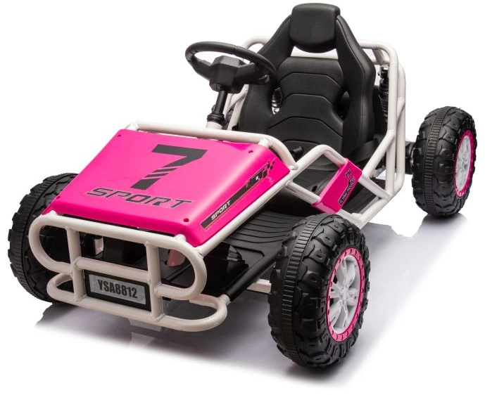 Lean Cars Akumuliatorinis Buggy A8812 Rožinis 24V