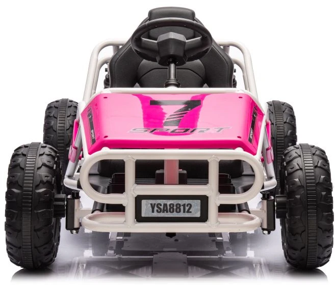 Lean Cars Akumuliatorinis Buggy A8812 Rožinis 24V