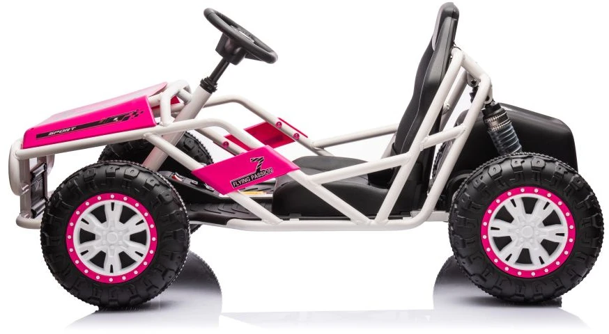 Lean Cars Akumuliatorinis Buggy A8812 Rožinis 24V