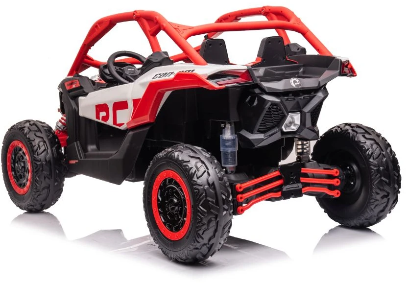 Lean Cars Akumuliatorinis Buggy Can-am RS DK-CA001 Raudonas 4x4