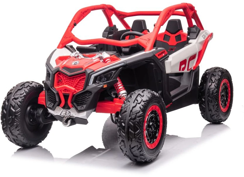 Lean Cars Akumuliatorinis Buggy Can-am RS DK-CA001 Raudonas 4x4