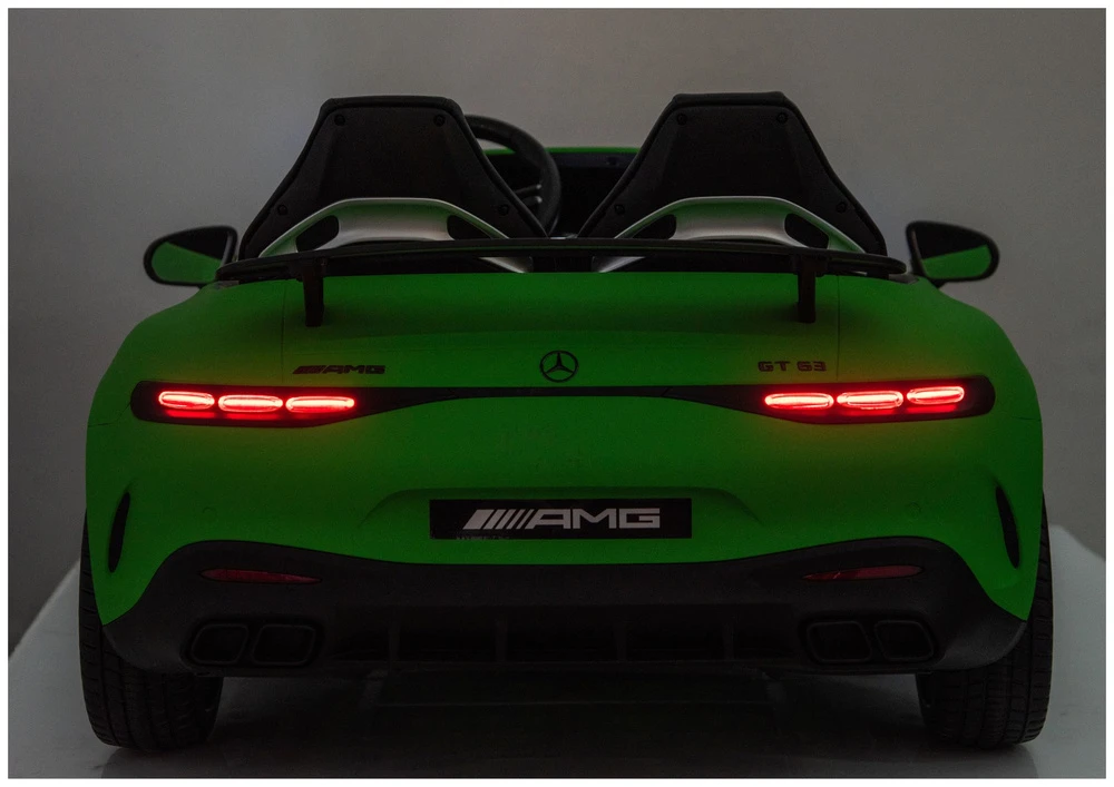 Lean Cars Akumuliatorinis automobilis Mercedes GT63 AMG matinė žalia