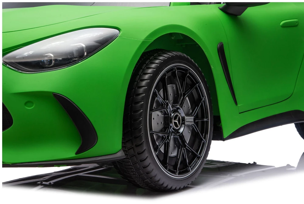 Lean Cars Akumuliatorinis automobilis Mercedes GT63 AMG matinė žalia